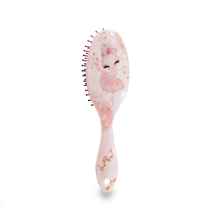 Pink Ballerina Hair Brush